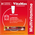 Confezione Vitamax Efervescent, 20 + 20 compresse, Perrigo