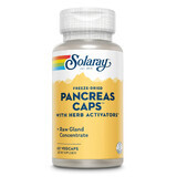 Pancreas Caps Solaray, 60 capsules, Secom