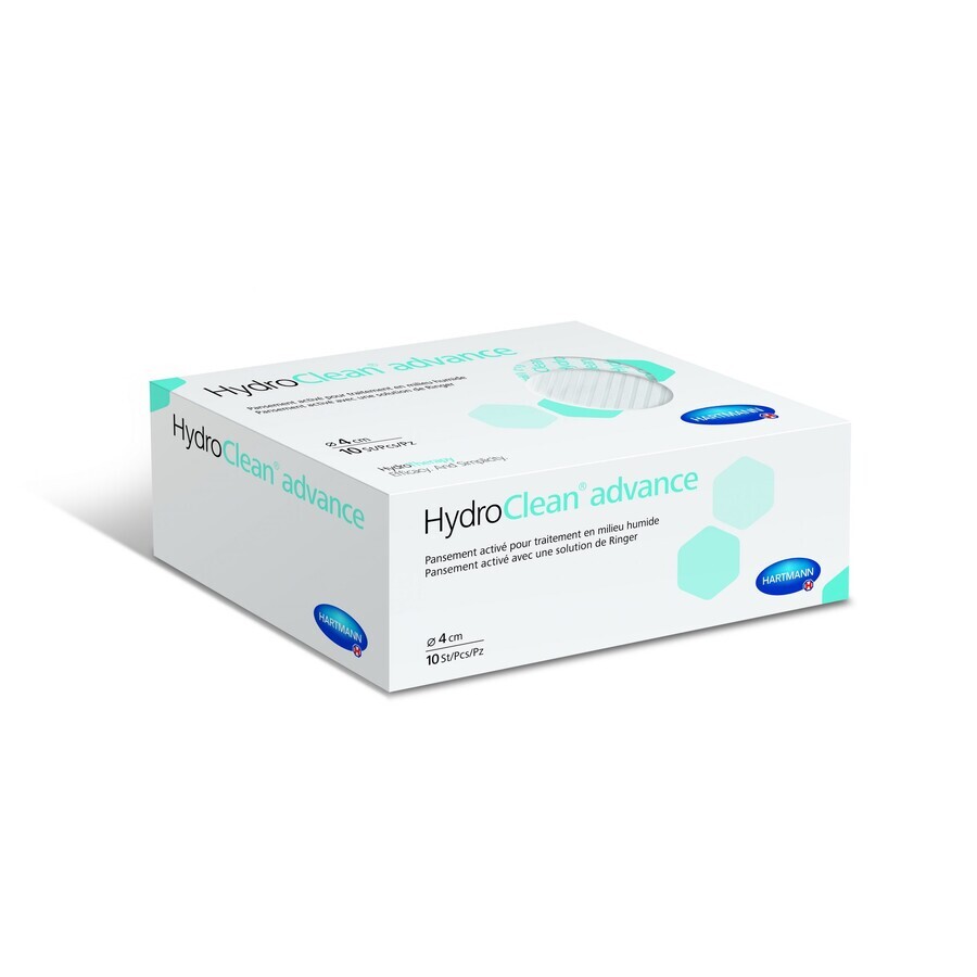 Pansement activé HydroClean Advance Wet Therapy 4 cm (609762), 10 pièces, Hartmann