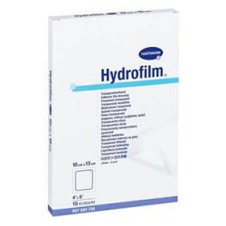 Hydrofilm transparant verband, 10x15 cm (685759), 10 stuks, Hartmann