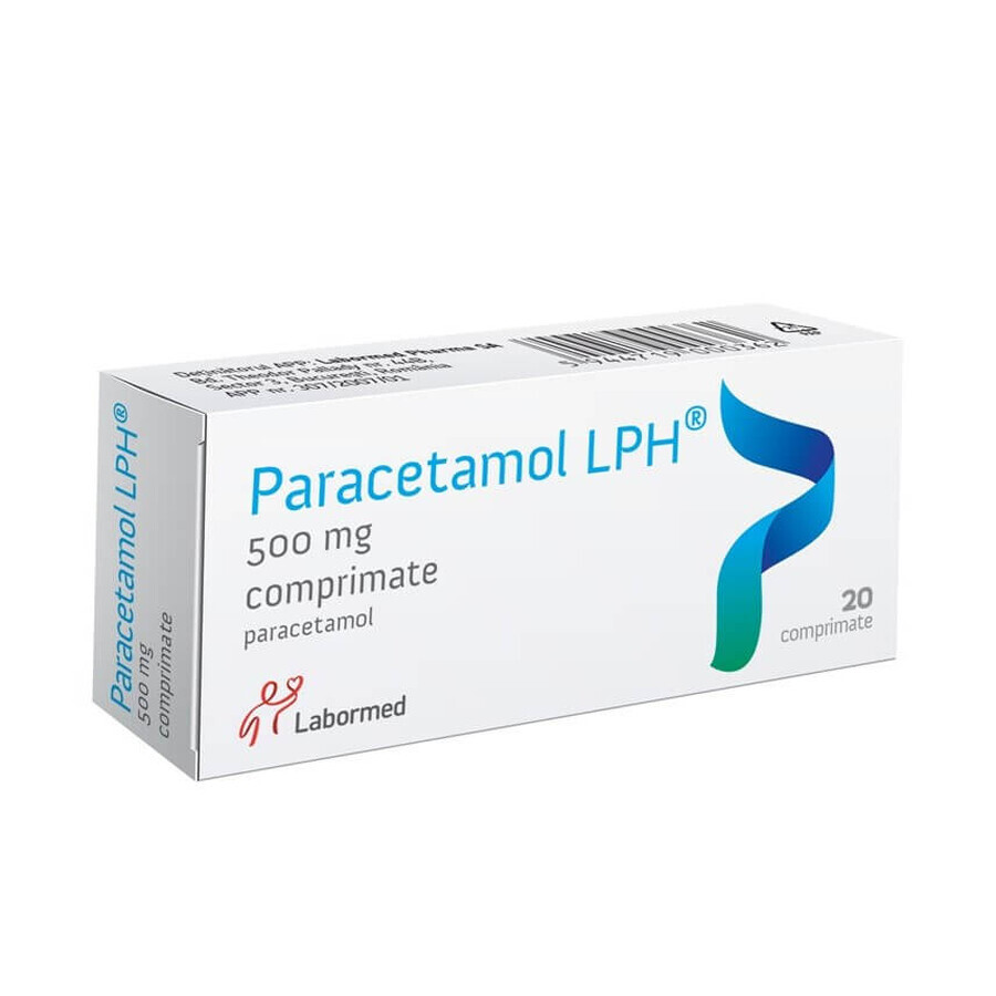 Paracetamolo 500 mg, 20 compresse, Labormed recensioni