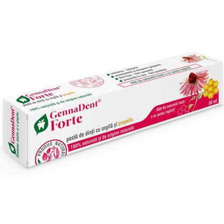 Toothpaste GennaDent Forte, 80 ml, Vivanatura