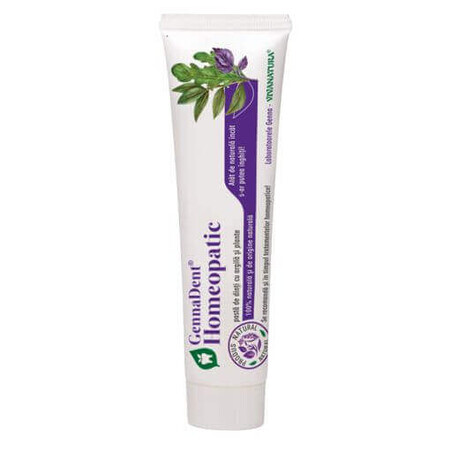 GennaDent Homeopathic Toothpaste, 150 ml, Vivanatura