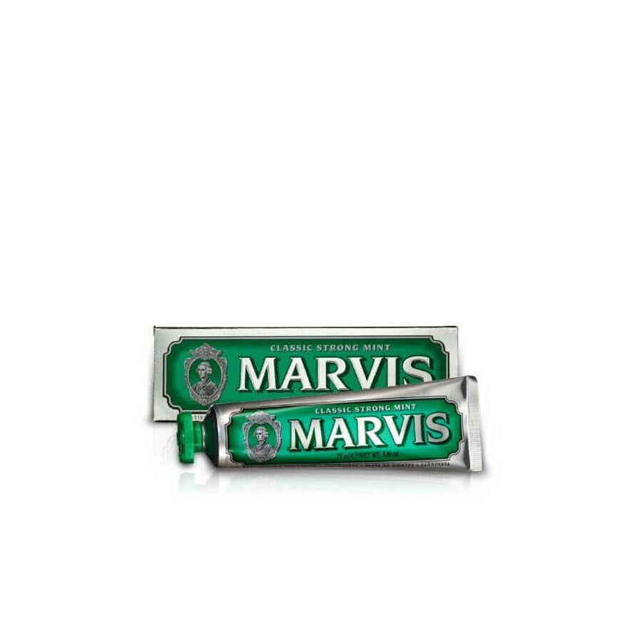 Tandpasta met sterke muntsmaak Classic Strong Mint Marvis, 85 ml, Ludovico Martelli