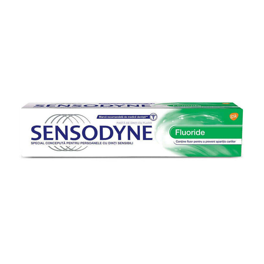 Sensodyne Fluoride Toothpaste, 100 ml, Gsk