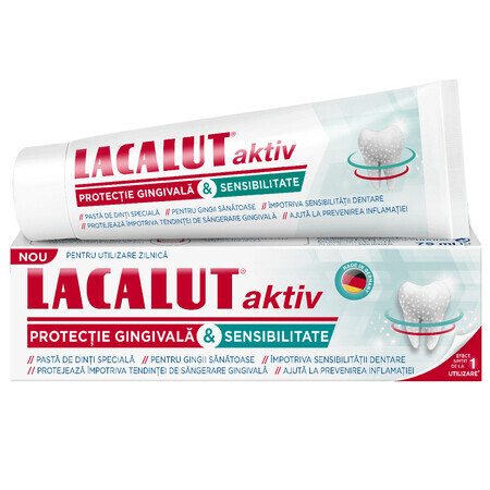 Dentífrico Lacalut Aktiv Sensibilidad, 75 ml, Theiss Naturwaren