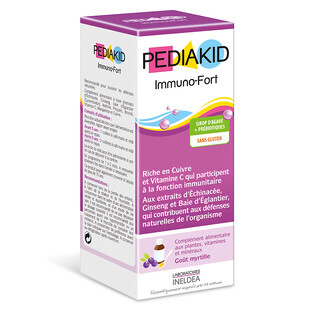 Pediakid Immuno-Fort syrup, 250 ml, Laboratoires Ineldea