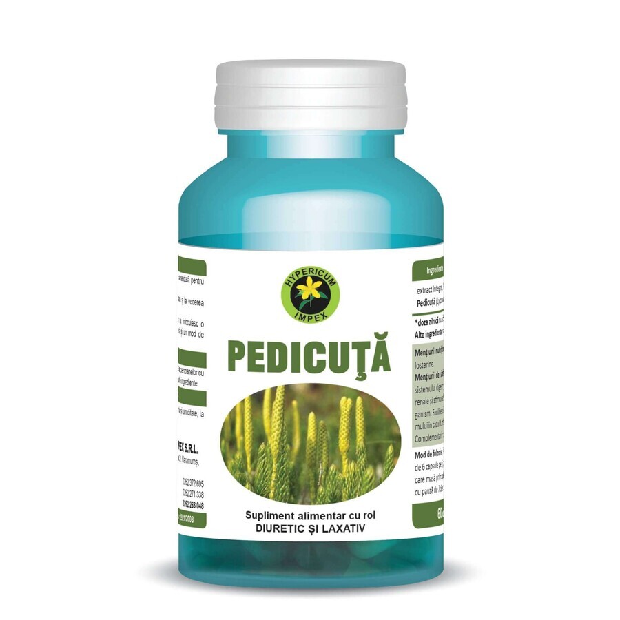 Pedicure, 60 capsule, Iperico