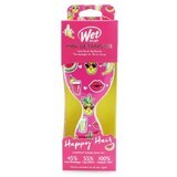 Spazzola per capelli Mini Detangler Happy Hair Smiley Ananas, Wet Brush