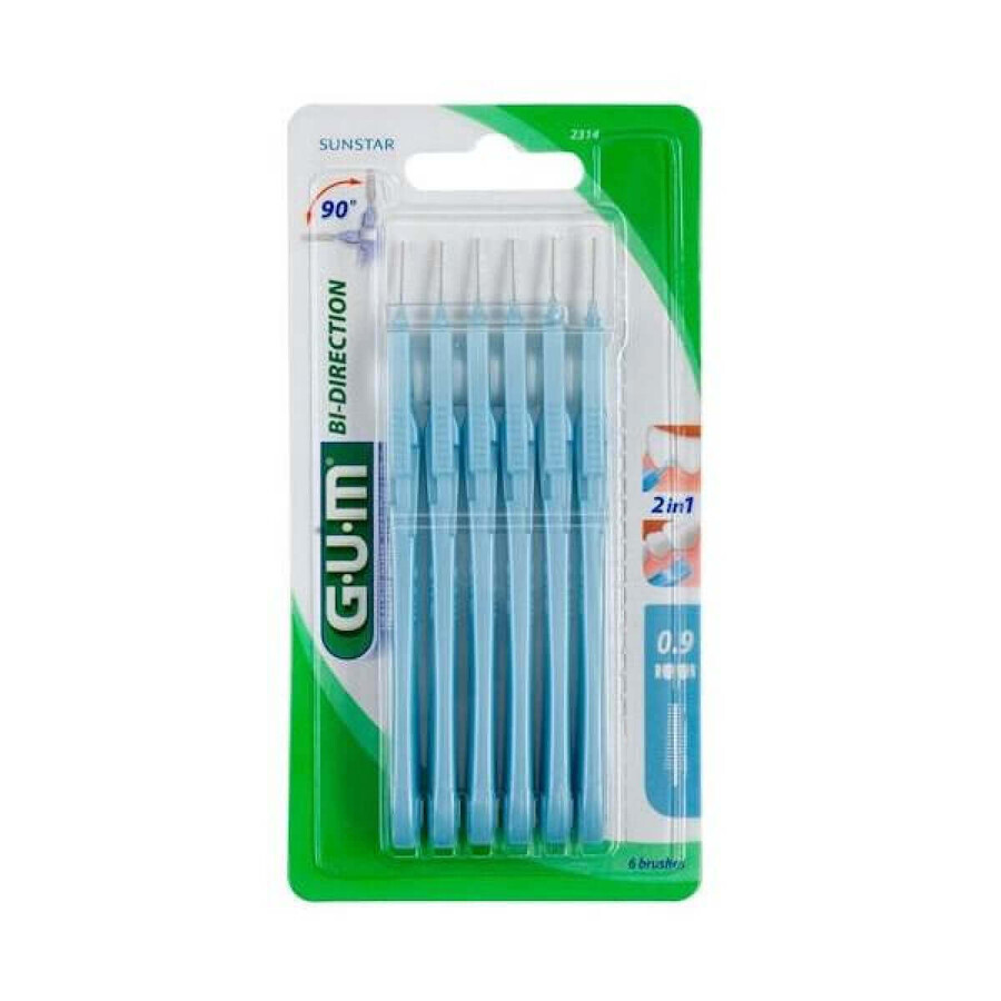 Gum Bi-Direction Scovolini Misura ISO 2, 6 Pezzi