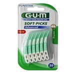 GUM Soft-Picks Advanced Scovolini Interdentali 30 Pezzi