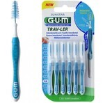 Trav-Ler interdental brushes 1.6 mm, 6 pieces, Sunstar Gum