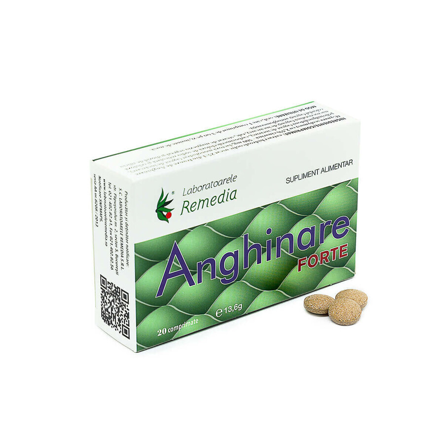 Artichaut Forte 500 mg, 20 comprimés, Remedia