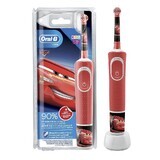 Spazzolino elettrico per bambini Braun Vitality D100 Cars, Oral-B