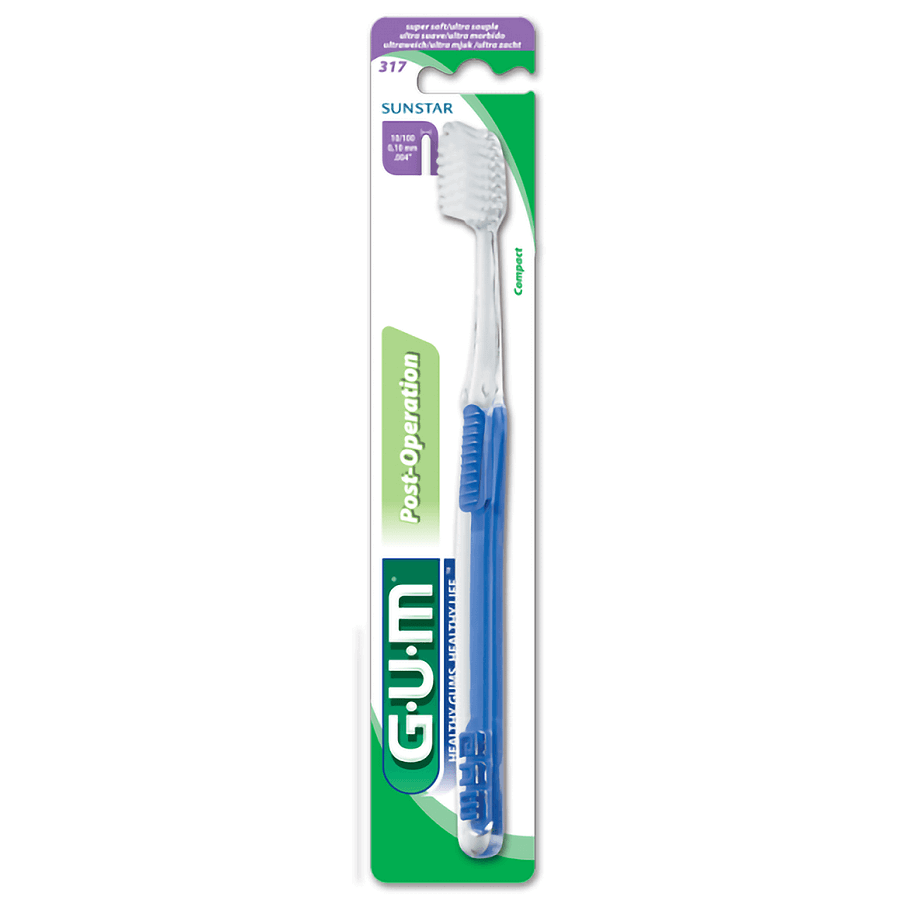 Gum Postoperation - Spazzolino Post Chirurgico Ultra Morbido 317, 1 Pezzo