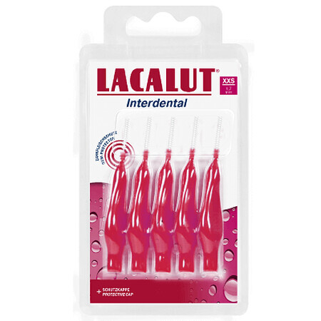 Brosses interdentaires XXS 1,7 mm Lacalut, 5 pièces, Theiss Naturwaren