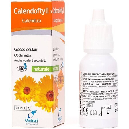 Gocce con calendule per occhi irritati CalendOftyll, 15 ml, Omisan Farmaceutici