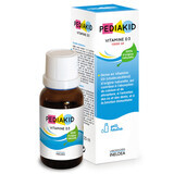 Vitamina D3 gotas, 20 ml, Pediakid