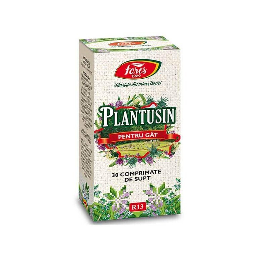 Plantusin, R13, 30 capsule, Fares