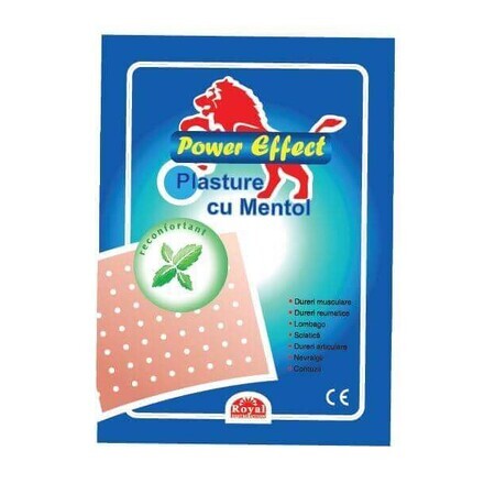 Anti-rheumatic patch with menthol, 1 piece, Power Effect