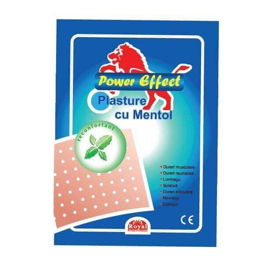 Anti-rheumatic patch with menthol, 1 piece, Power Effect