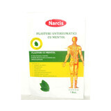 Anti-rheumatic patch with menthol, 12 x 18 cm, Narcissus