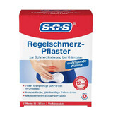 Warme pleister tegen menstruatiepijn 20 cm x 9,5 cm, 2 stuks, SOS