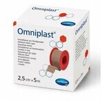 Omniplast hypoallergenes Textilpflaster auf Textilunterlage (900441), 2,5cmx5m, Hartmann