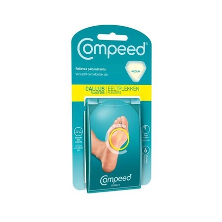 Compeed Cerotti Medi Per Duroni 6 Pezzi