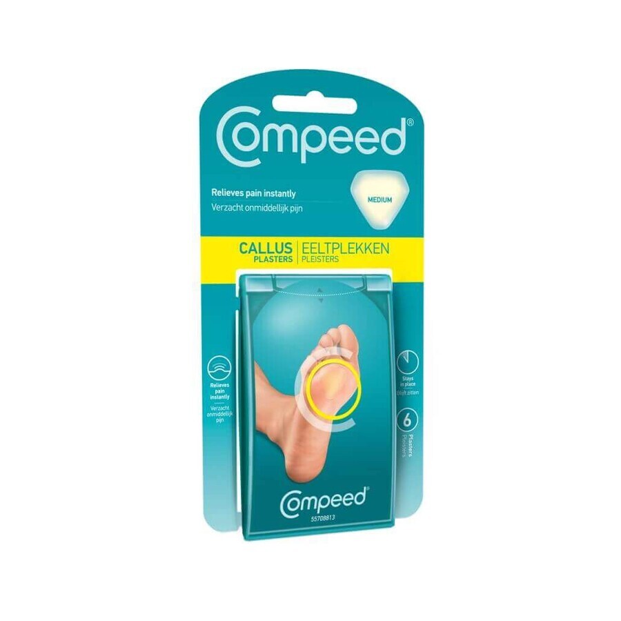 Compeed Cerotti Medi Per Duroni 6 Pezzi