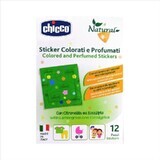 Chicco Natural - Cerotti Colorati e Profumati Con Citronella Eucalipto, 12 Pezzi