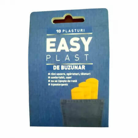 Easy Plast pocket patches, 10 pieces, Pharmaplast