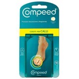 Interdigital patches for deep calluses, 10 pieces, Compeed