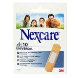 Universal waterproof patches, 10 pieces, Nexcare