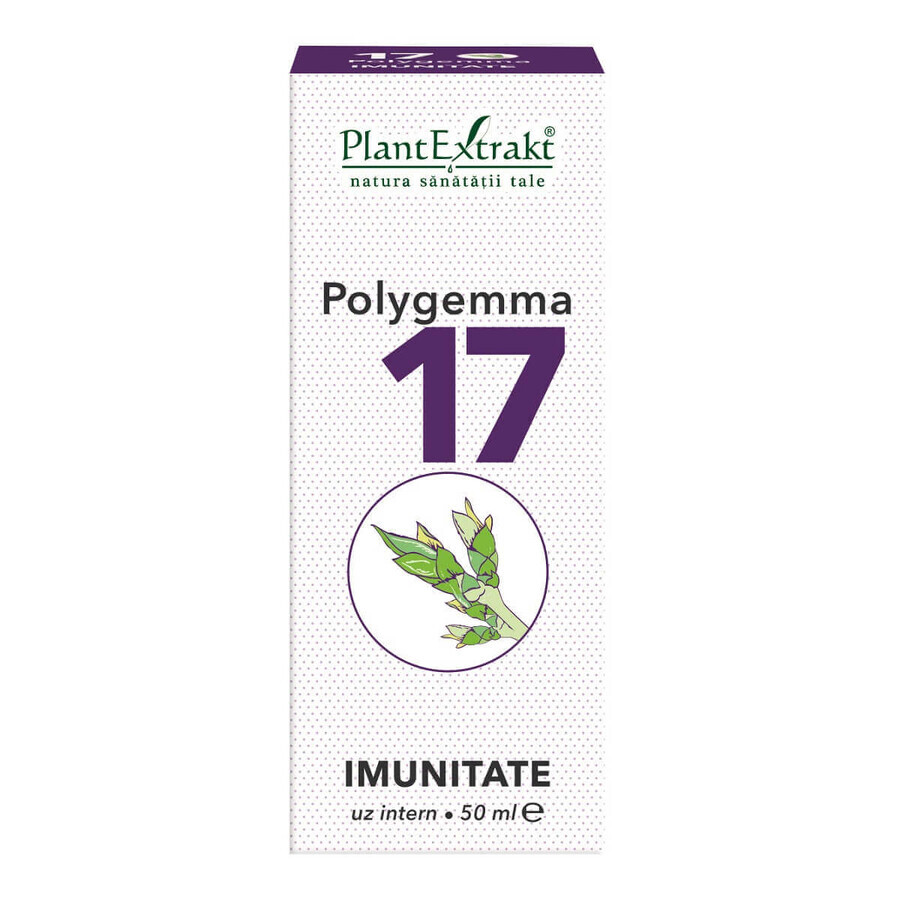 Polygemma 17 Imunitate, 50 ml, PlantExtrakt