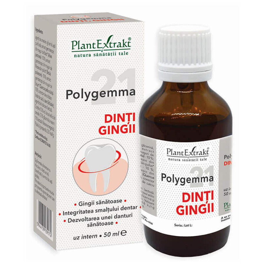 Polygemma 21 denti, gengive, 50 ml, PlantExtrakt