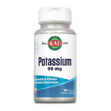 Potassium 99 mg Kal, 100 capsules, Secom