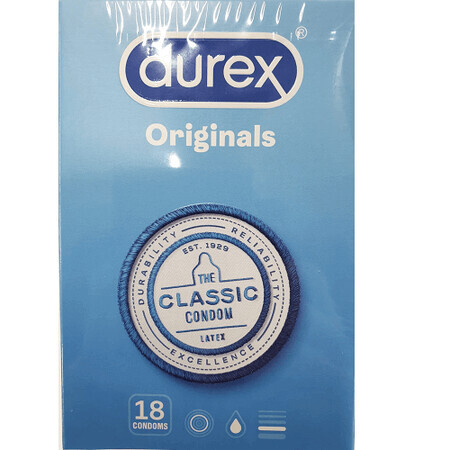 Preservativi classici, 18 pezzi, Durex