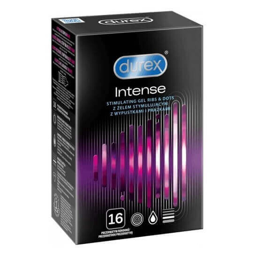 Preservativi stimolanti Durex Intense, 16 pezzi, Durex