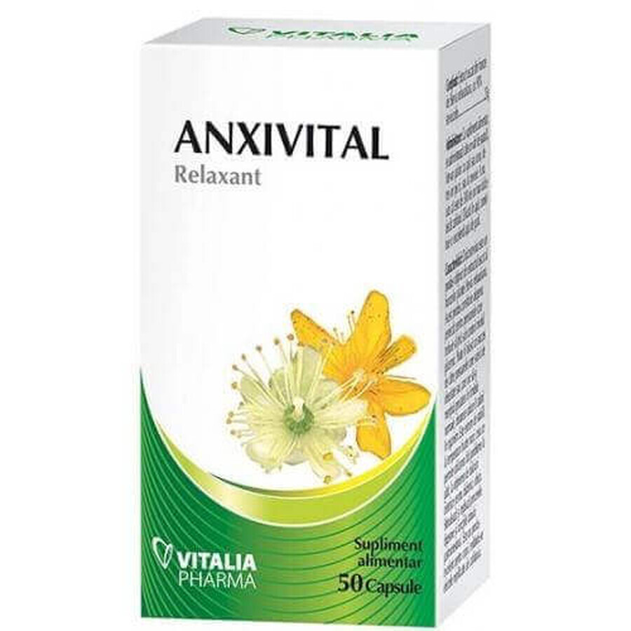 Anxivital, 50 capsule, Vitalia