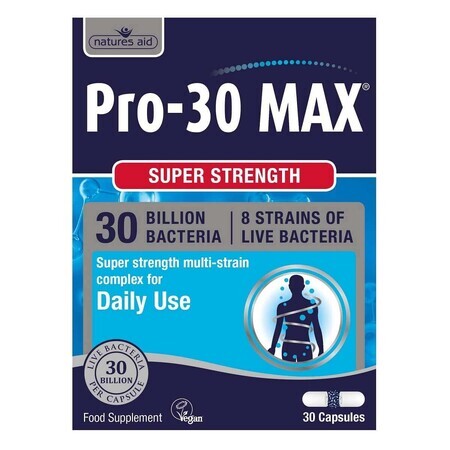 Pro-30 Max, 30 capsule, Natures Aid