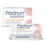 Proctinum 10 supposte + Salviettine umidificate 72 pezzi, Zdrovit