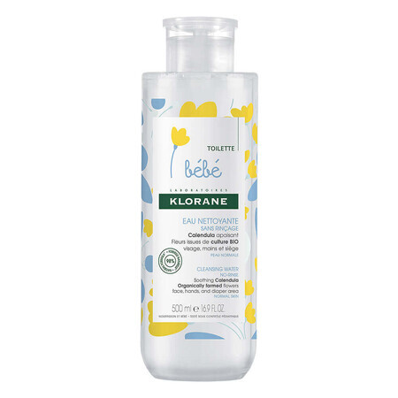 Acqua detergente per bambini, 500 ml, Klorane Bebe