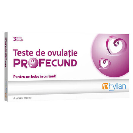 Profecund ovulation tests, 3 tests, Hyllan