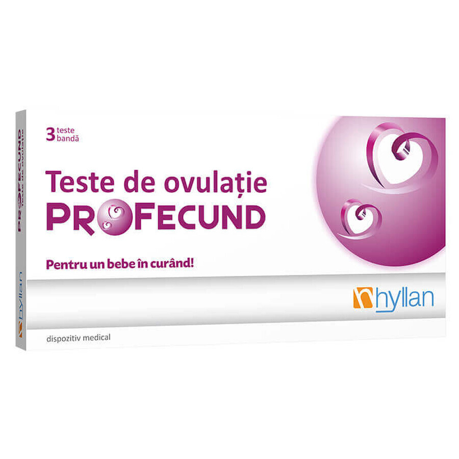 Profecund ovulation tests, 3 tests, Hyllan