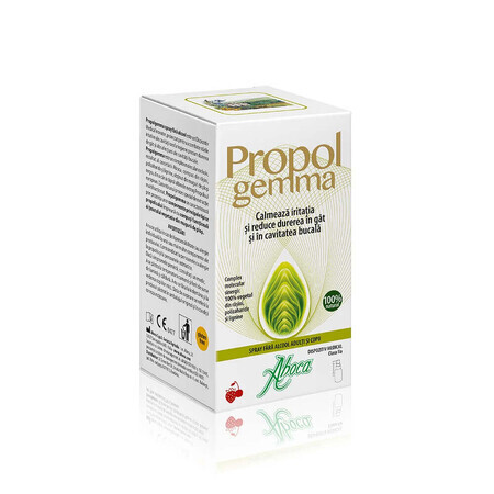 Propolgemma alcohol-free throat spray for adults and children, 30 ml, Aboca