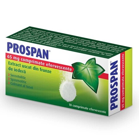 Prospan effervescent, 10 tablets, Engelhard Arzneimittel