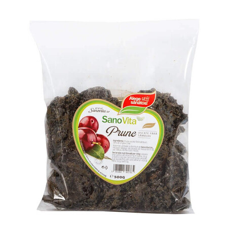 Pruneaux secs sans noyaux, 500 g, Sanovita