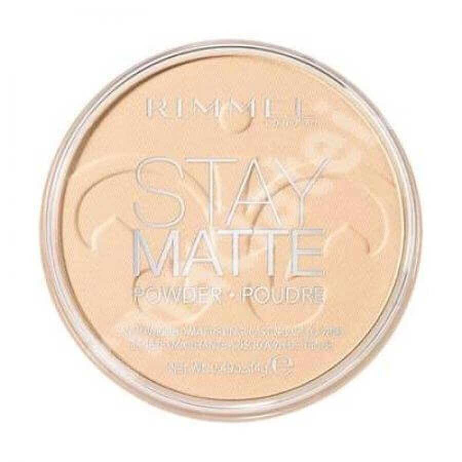 Blijf Mat Compact Poeder 001, 14 g, Rimmel Londen