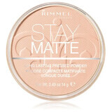 Stay Matte Kompaktpuder 002, 14 g, Rimmel London